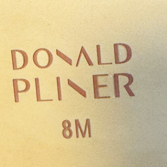 Donald Pliner Shoes Womens 8 Loafer Flats Patent Leather Comfort Work Doris - Picture 11 of 13